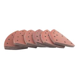 Titan   40-240 Grit 11-Hole Punched Metal, Paint & Wood Sanding Sheets 150mm x 100mm 60 Pack