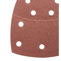 Titan   40-240 Grit 11-Hole Punched Metal, Paint & Wood Sanding Sheets 150mm x 100mm 60 Pack