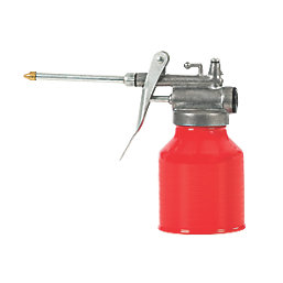Silverline Steel Oil Can Red 250cc