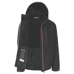 Herock Aspen  Rain Jacket Black X Large 42-45" Chest