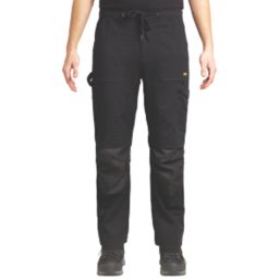 Site Tesem Multi-Pocket Work Trousers Black 40" W 32" L