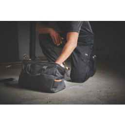 Site Tesem Multi-Pocket Work Trousers Black 40" W 32" L