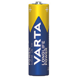 Varta Longlife Power AA Alkaline Alkaline Battery 40 Pack