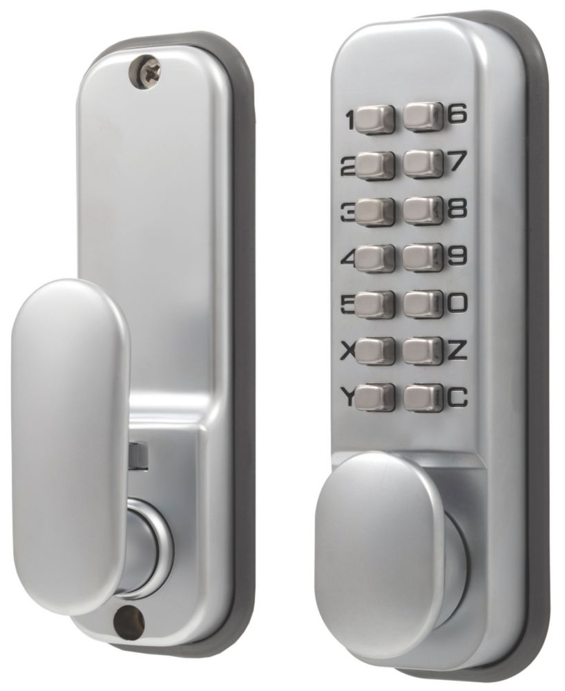 external keypad door lock