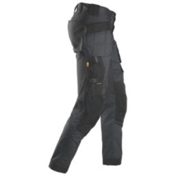 Snickers 6241 Work Trousers Steel Grey  31" W 35" L