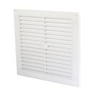 Map Vent Fixed Louvre  Vent White 229mm x 229mm