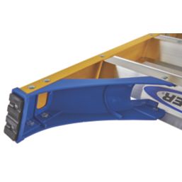 Werner Fibreglass 1.54m 4 Step Platform Step Ladder