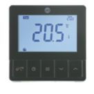 JG Underfloor JGSTATRF4BBL Wireless RF Programmable Thermostat Black 240V
