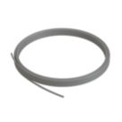 PolyPlumb Enhanced  Push-Fit Plastic Pipe 15mm x 50m Grey