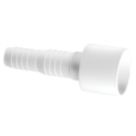 McAlpine WMF3 Straight Nozzle 1 1/2" White 45mm