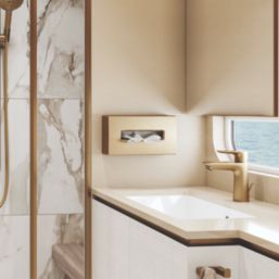 Hansgrohe AddStoris Tissue Box Brushed Bronze