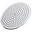 Swirl Density Adjustable Shower Head Chrome / White 230mm