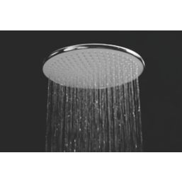 Swirl Density Adjustable Shower Head Chrome/White 230mm