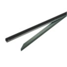 Apollo Angled Metal Fencing Posts 25mm x 25mm x 1.2m 2 Pack