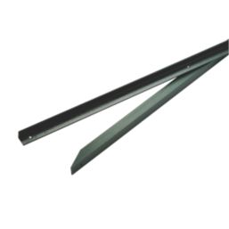 Apollo Angled Metal Fencing Posts 25mm x 25mm x 1.2m 2 Pack