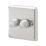 MK Contoura 2-Gang 2-Way  Dimmer Switch  Brushed Stainless Steel