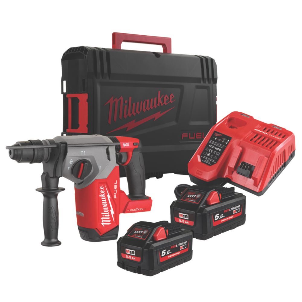 Milwaukee drill set online screwfix