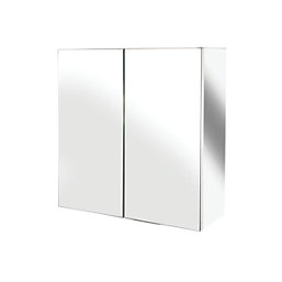 Croydex  Double Door Bathroom Cabinet   430mm x 160mm x 440mm