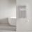 Flomasta 700mm x 400mm 512BTU Chrome Flat Electric Towel Radiator