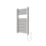 Flomasta 700mm x 400mm 512BTU Chrome Flat Electric Towel Radiator