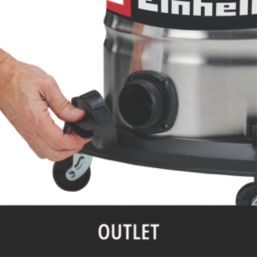 Einhell TE-VC 3080 SACL 1150W 30Ltr L Class Wet & Dry Vacuum 220-240V