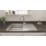 Apollonia 1 Bowl Stainless Steel Reversible Sink & Drainer  864mm x 500mm