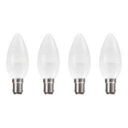 Essentials  B15 Candle LED Light Bulb  250lm 2.2W 4 Pack