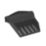Manthorpe Black Eaves Closure Unit 2 Pack