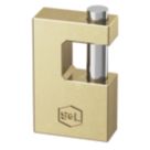 Smith & Locke  Brass   Closed Shackle  Padlock 90mm