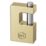 Smith & Locke  Brass   Closed Shackle  Padlock 90mm