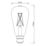 LAP Myko  B22 ST64 LED Virtual Filament Smart Light Bulb 7.3W 806lm