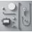 Mira Activate with ColdBoost Gravity-Pumped Rear-Fed Dual Outlet Chrome Thermostatic Digital Mixer Shower