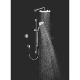 Mira Activate with ColdBoost Gravity-Pumped Rear-Fed Dual Outlet Chrome Thermostatic Digital Mixer Shower