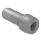 PolyPlumb Enhanced  Plastic Push-Fit Reducing Coupler 22mm x 15mm