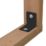 Magnodur Reinforced Angle Brackets Black 70mm x 70mm x 55mm 10 Pack