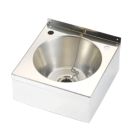 1 Bowl Stainless Steel Wall-Hung Wash Basin 290mm x 290mm