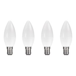 Essentials  B15 Candle LED Light Bulb  470lm 4.2W 4 Pack