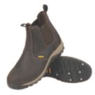 DEWALT Radial Size 9  Brown  Steel Toe Cap Safety Dealer Boots