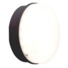 Luceco Mosi Indoor & Outdoor Round LED Bulkhead Black 7.5W 780lm