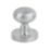 Carlisle Brass Mushroom Mortice Knob 61mm Pair Satin Chrome
