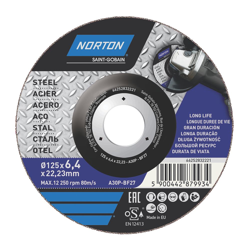 Norton grinding on sale discs