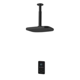 Triton Envi Fixed Head Matte Black 10.5kW Thermostatic Electric Shower