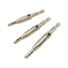 Titan MT_HNGSET_001C Hex Shank Wood Hinge Drill Bits 3 Piece Set