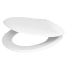 Andorra  Toilet Seat Thermoset Plastic White