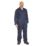 Site Almer  Coveralls Navy Blue Large 52" Chest 31" L