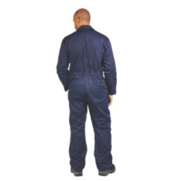 Site Almer  Coveralls Navy Blue Large 52" Chest 31" L