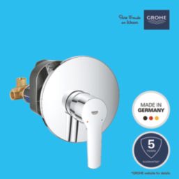 Grohe Start Concealed Single Outlet Manual Chrome Mixer Shower Valve