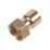 Flomasta  Copper End Feed Straight Tap Connector 22mm x 3/4"