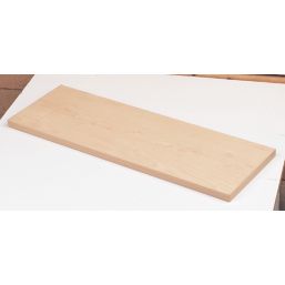 RB UK Woodgrain Twin Slot Shelves 800mm x 250mm x 19mm 2 Pack