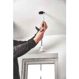 LAP Optimus Fixed  Fire Rated LED Downlight White / Chrome / Satin Nickel 4W 500lm